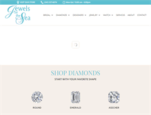 Tablet Screenshot of jewelsbythesea.com